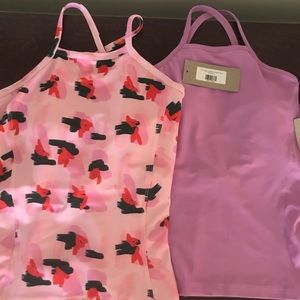 Albion Fit NWT Smudge & Periwinkle Swim Tankinis